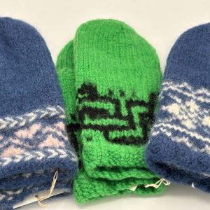 Commande de mitaines feutrées